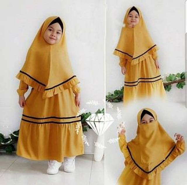 Syari Kid Khodijah 3warna