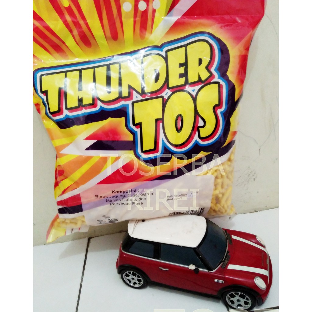 

Snack kiloan / makanan ringan cheetos thunder tos jagung bakar 1bal