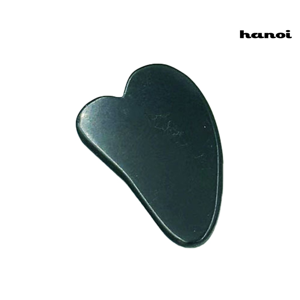 HQTM_Guasha Tool Release Tension Heart-Shaped Compact Massage Roller Board Stone for Adults