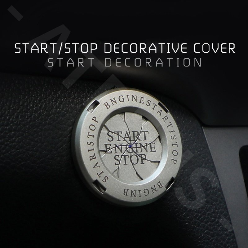 Ring Cover Starter Mesin Mobil Universal Bahan Zinc Alloy