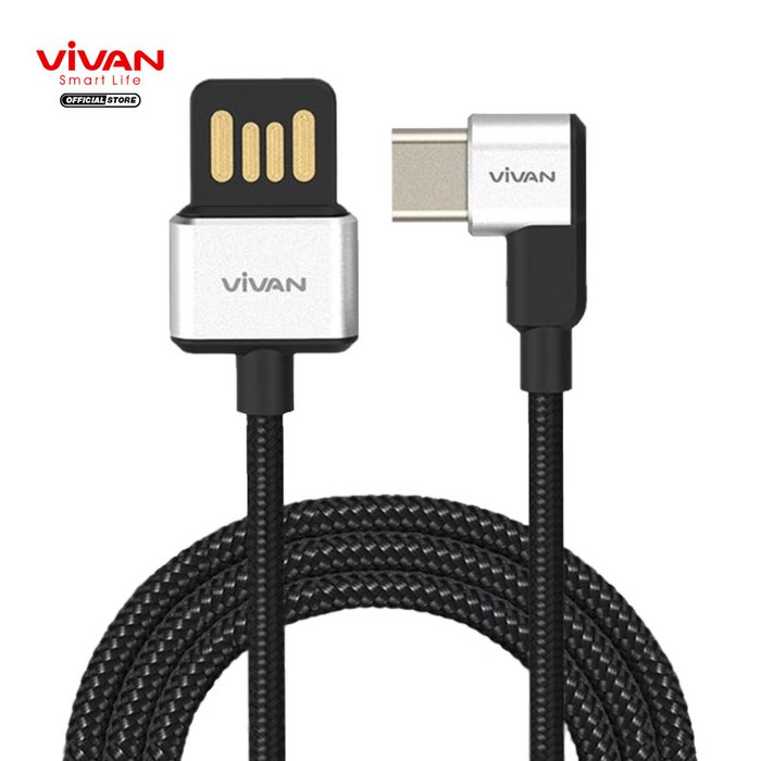 Kabel Data Type-C VIVAN BWC100 - 3A - 1M