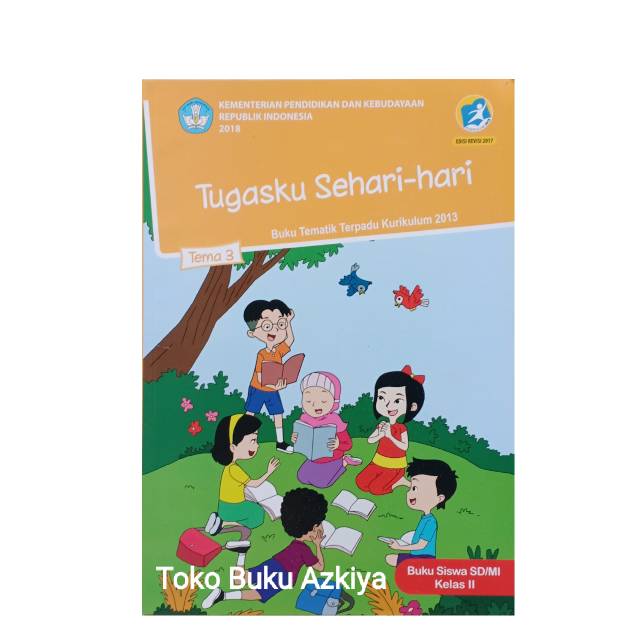 Buku Tema 3 kelas 2 sd Kemendikbud | Shopee Indonesia - Isi Buku Tematik Terpadu Tema 5 Permainan Tradisional Kelas 3