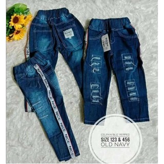  Celana  import jeans panjang  anak  Dongker Nice Old Navy 