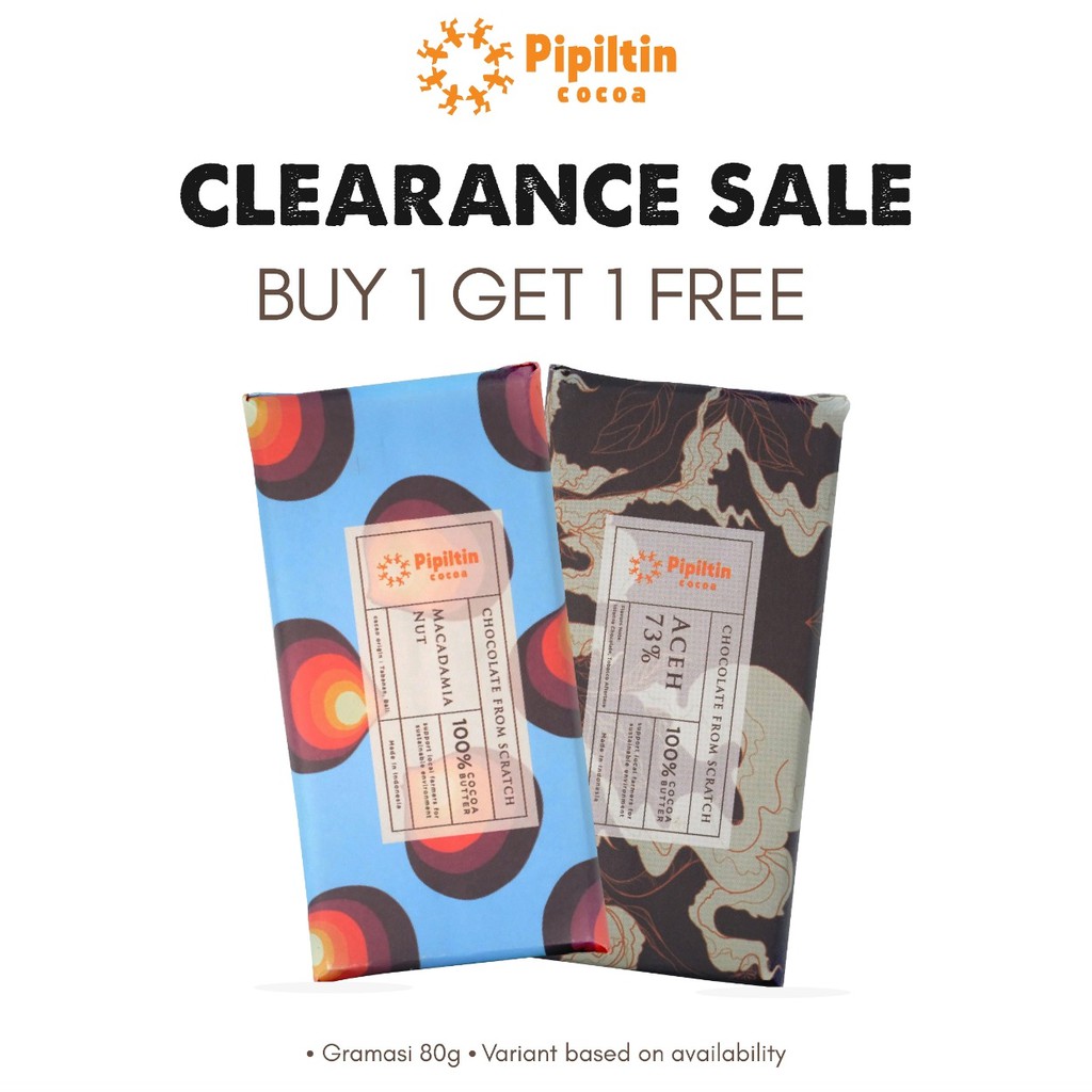 

Clearence Sale Buy 1 Get 1 Chocolate Bar Macadamia 80gr
