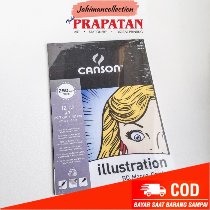

✨ BISA COD ✨ Canson Illustration A3