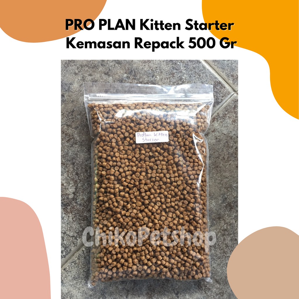 PROPLAN Kitten Starter Salmon &amp; Tuna Formula Makanan Anak Kucing Pro Plan Kemasan 500 Gr