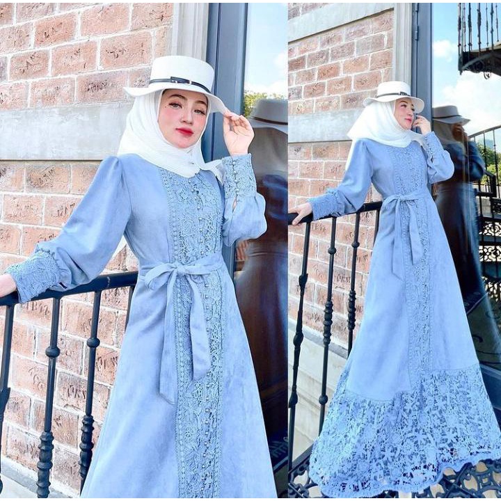 ENEREL FASHION | BAJU GAMIS BRUKAT 100 % ORIGINAL BY SHELLASAUKIA