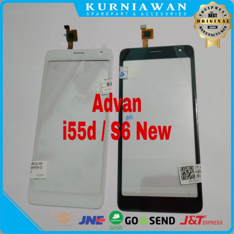 Touchscreen Advan i55d S6 New Layar Sentuh I55D S6New
