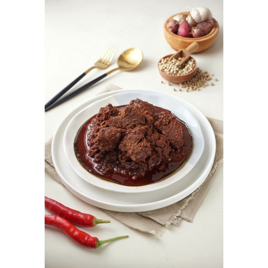 

Rendang Daging Sapi RIMDIF Asli Silungkang
