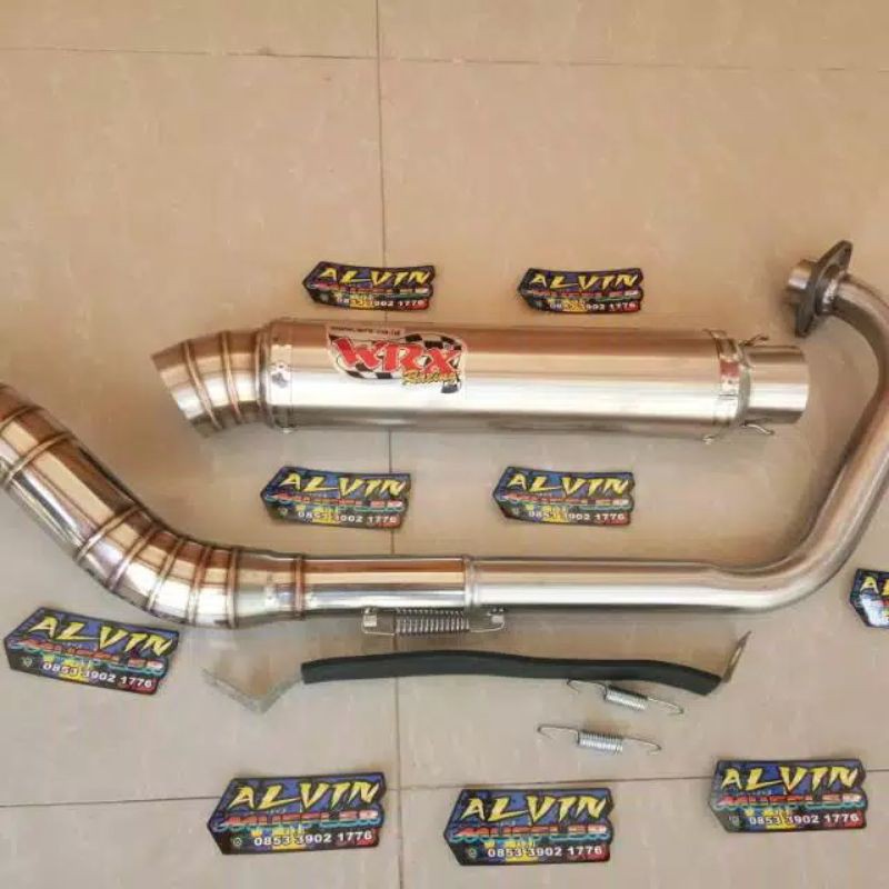 Knalpot WRX, VIXION, R15, CBR, Sonic dll