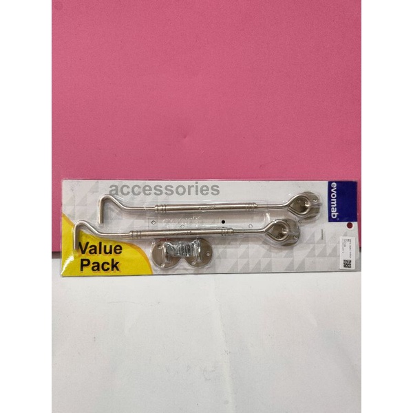 hak angin 10" / penahan jendela evomab