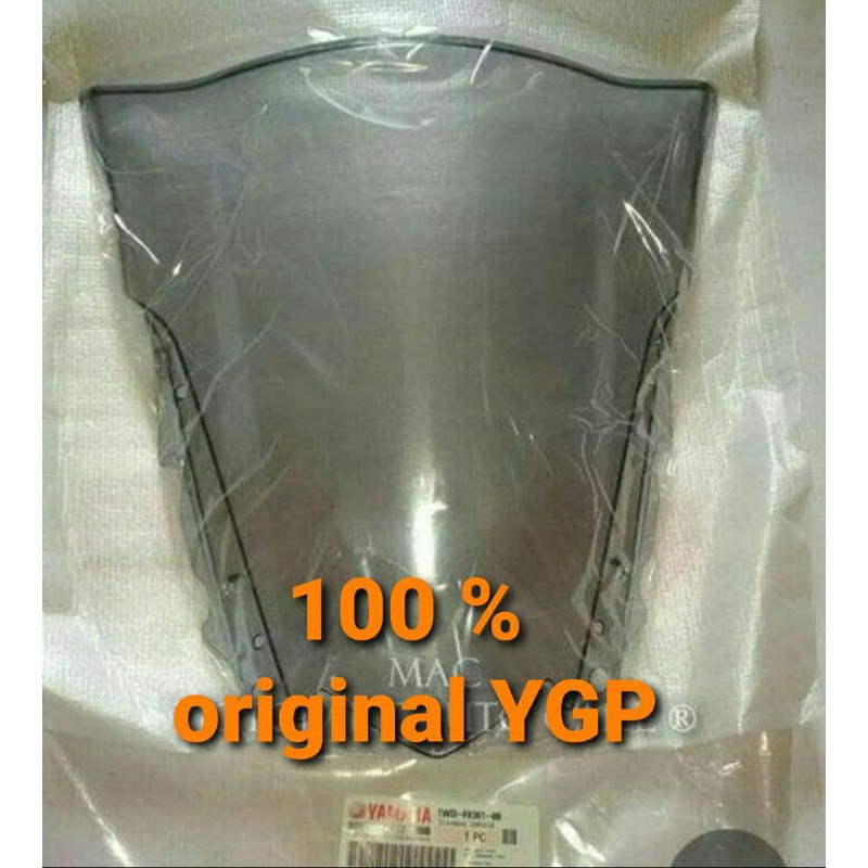 VISOR WINDSHIELD R25 R 25 ASLI ORI YAMAHA 1WD F8381 00