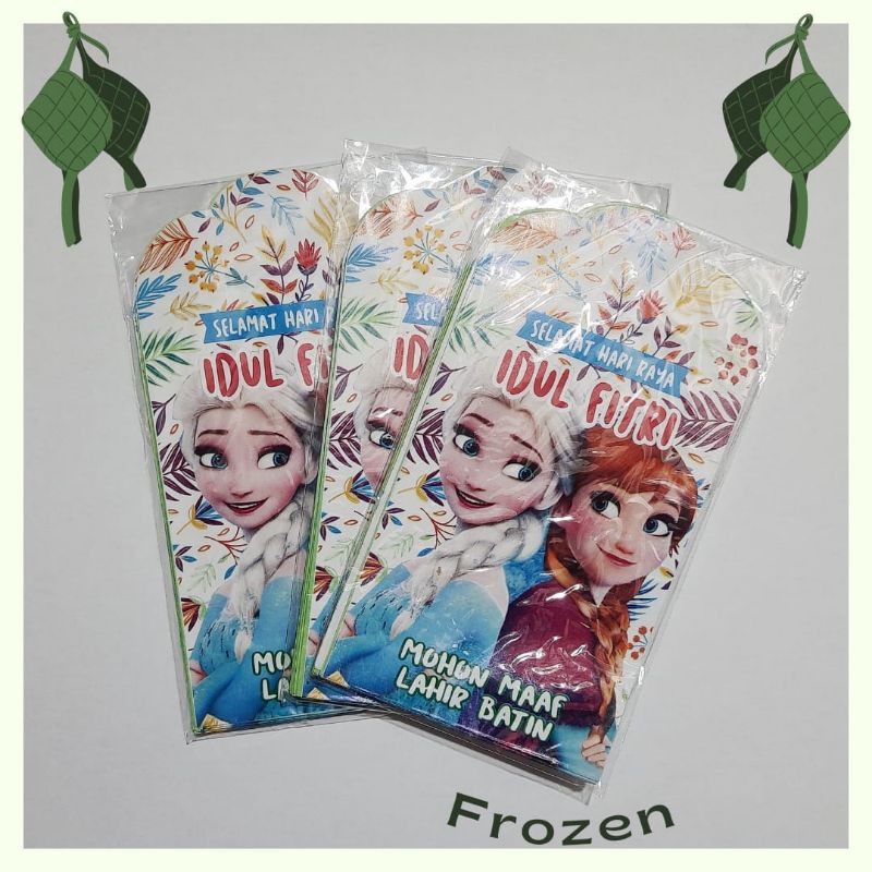 

Amplop Lebaran Frozen Bunga Karakter Murah Lucu