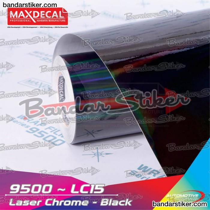 Anti Gores | Maxdecal 9500 Lc15 Laser Chrome Black Krom Hologram Premium Car Wrap Best Quality