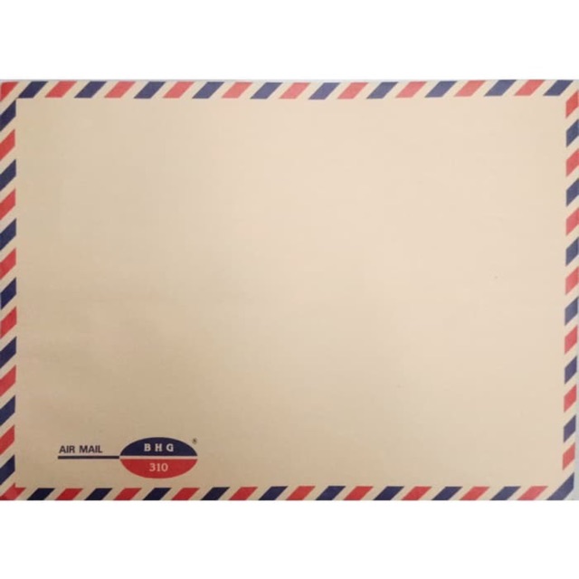 

RB Amplop Coklat AIRMAIL KANCING TALI 310 BHG 100 Gram