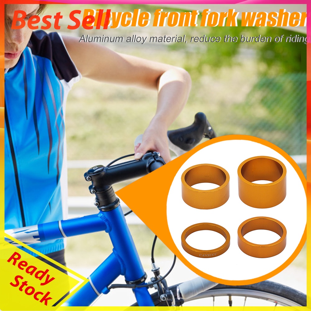 CANSUCC MTB Bike Fixed Gear Front Fork Washers Set Bicycle Headset Spacer