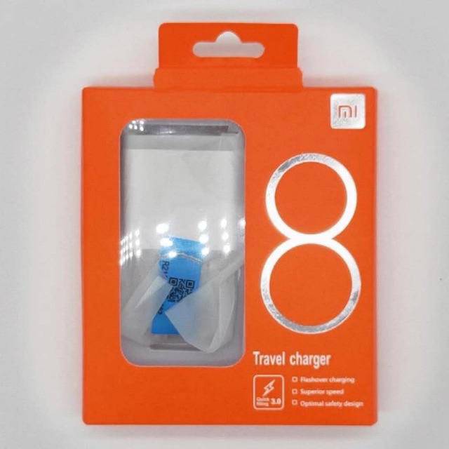 Tc Charger Xiaomi Mi8 Original 100% Fast Charging Micro Usb &amp; Tipe-C Kwalitas Baguss