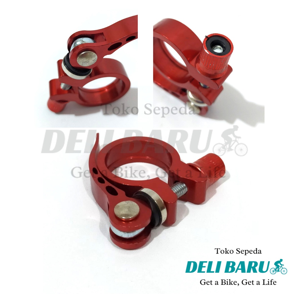 Deli baru Seat clamp qr standar 28.6 untuk seatpost 25,4 sepeda anak BMX federal fixie minion