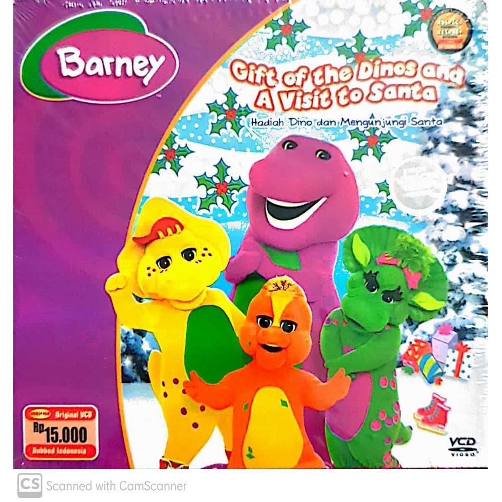 Barney Gift of The Dinos and A Visit to Santa | VCD Original