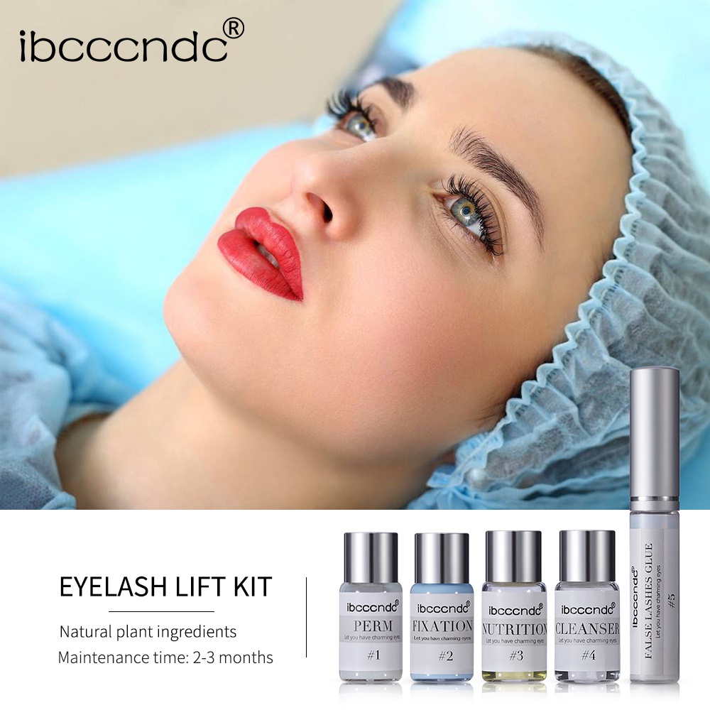 ibcccndc eyelash perm set electric eyelashes cold perm protein Barbie perm eyelash set