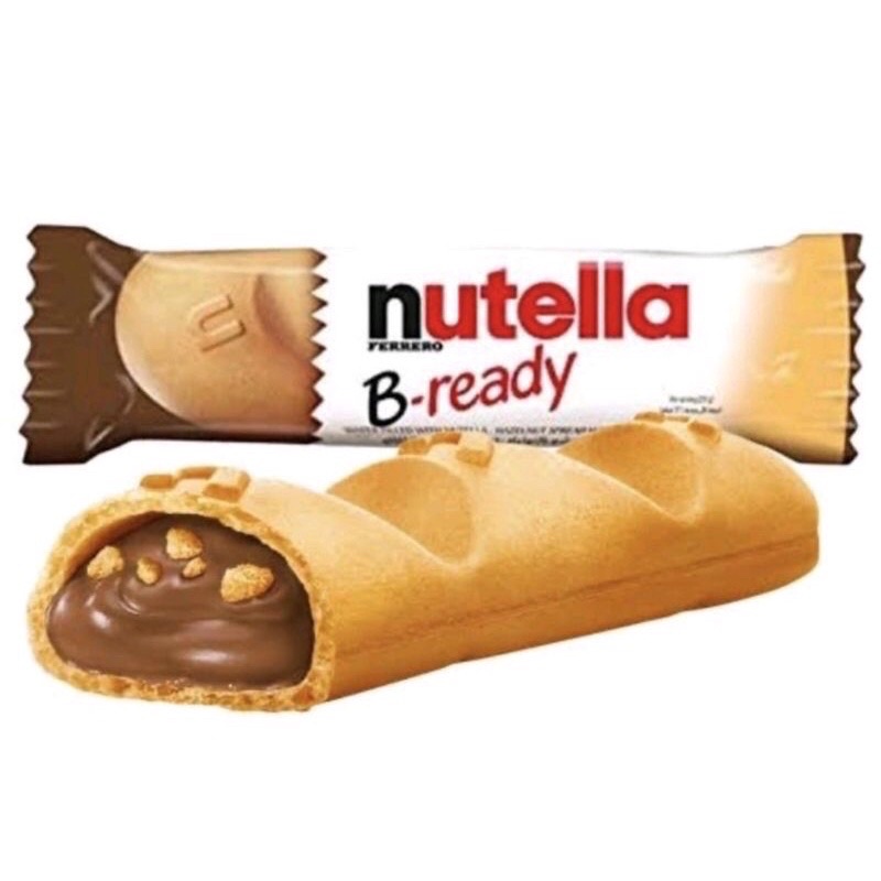 Nutella B-Ready Snack Stick Import Coklat Biskuit Nutella
