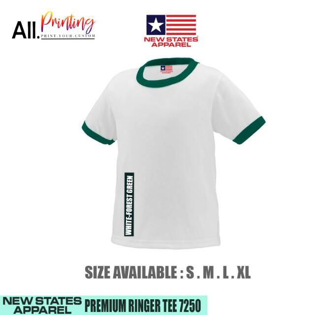 KAOS POLOS NSA RINGER TEE New States Apparel