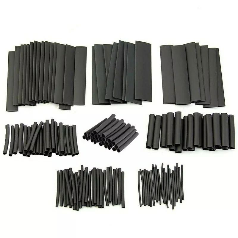 Isolasi Bakar Selongsong Pelapis Sambungan Kabel Insulasi Heat Shrink Tube  - 127 PCS