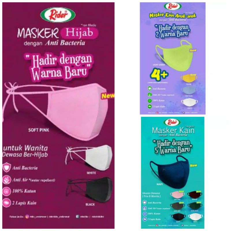 Promo Obral Masker Rider All Varian.. Original