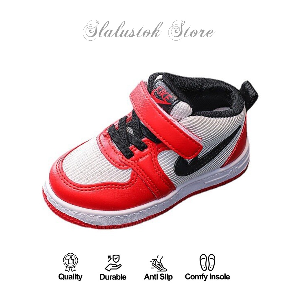 Sepatu Anak Laki Laki - Sepatu Anak Perempuan NICKO AIR TYPE-032 - Sepatu Sport Anak Casual Import