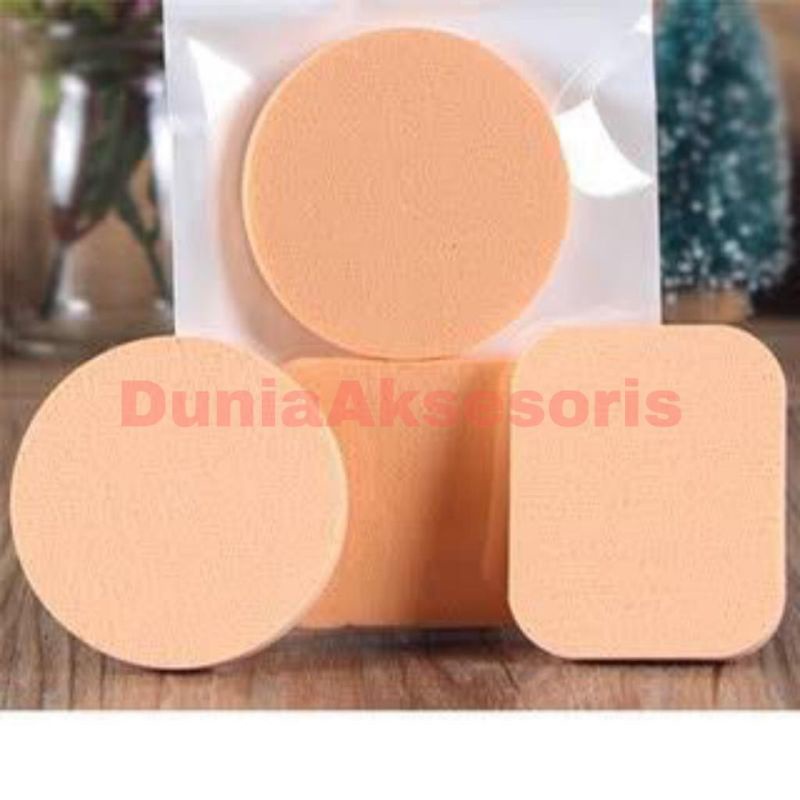 spons make up murah/spon sponge bulat/spon kotak/spon foundation