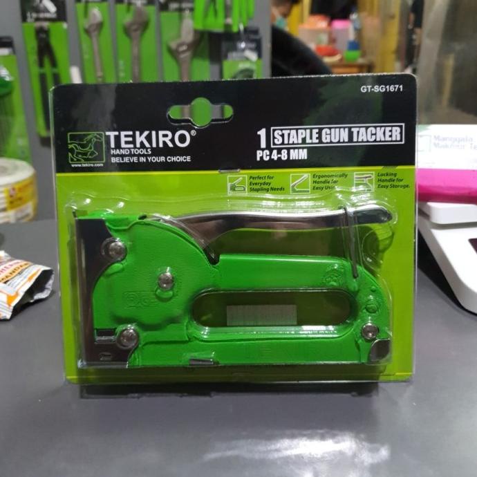 

Deskripsi Staples Tembak Tekiro 4-8Mm Staples Jok Staples Gun