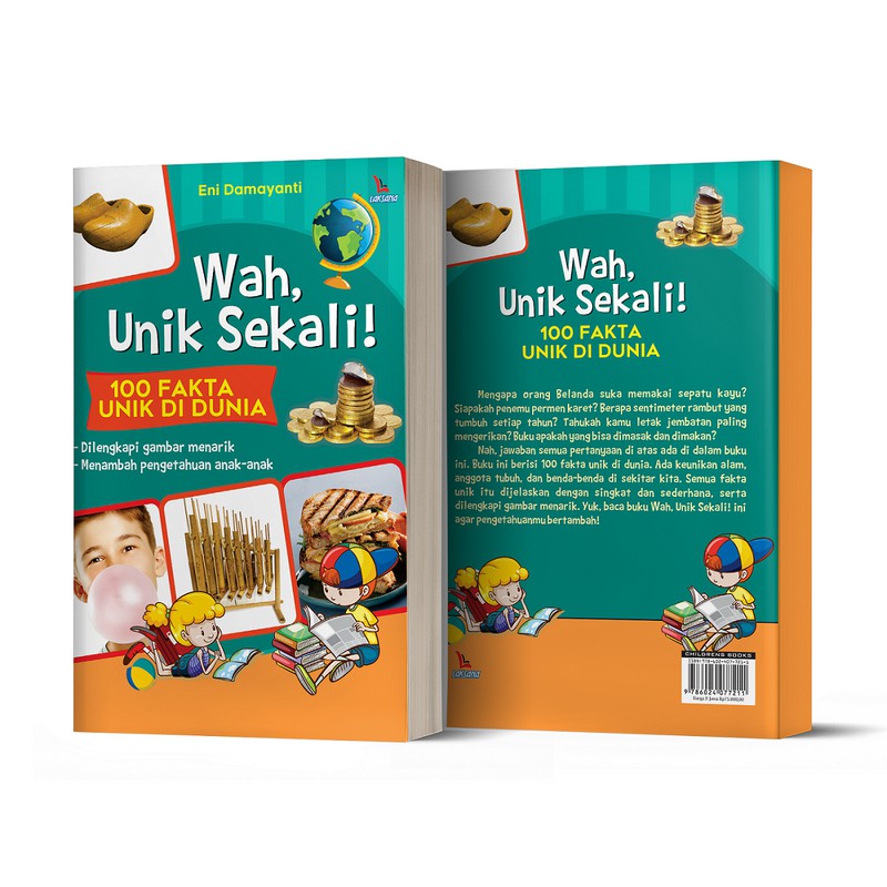 

Buku Wah, Unik Sekali: 100 Fakta Unik di Dunia - LAKSANA