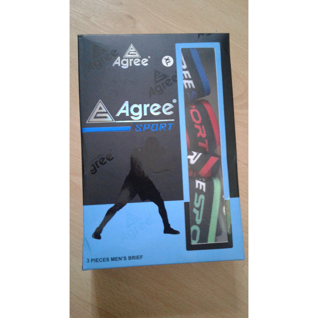 celana dalam pria agree sport original - M