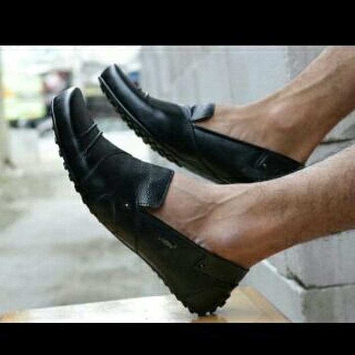 Sepatu Pantofel Lacoste Kulit Asli Sepatu Slip On Lacoste Sepatu Santa