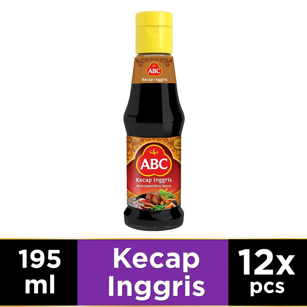 ABC Kecap Inggris 195 ml - Multipack 12 pcs