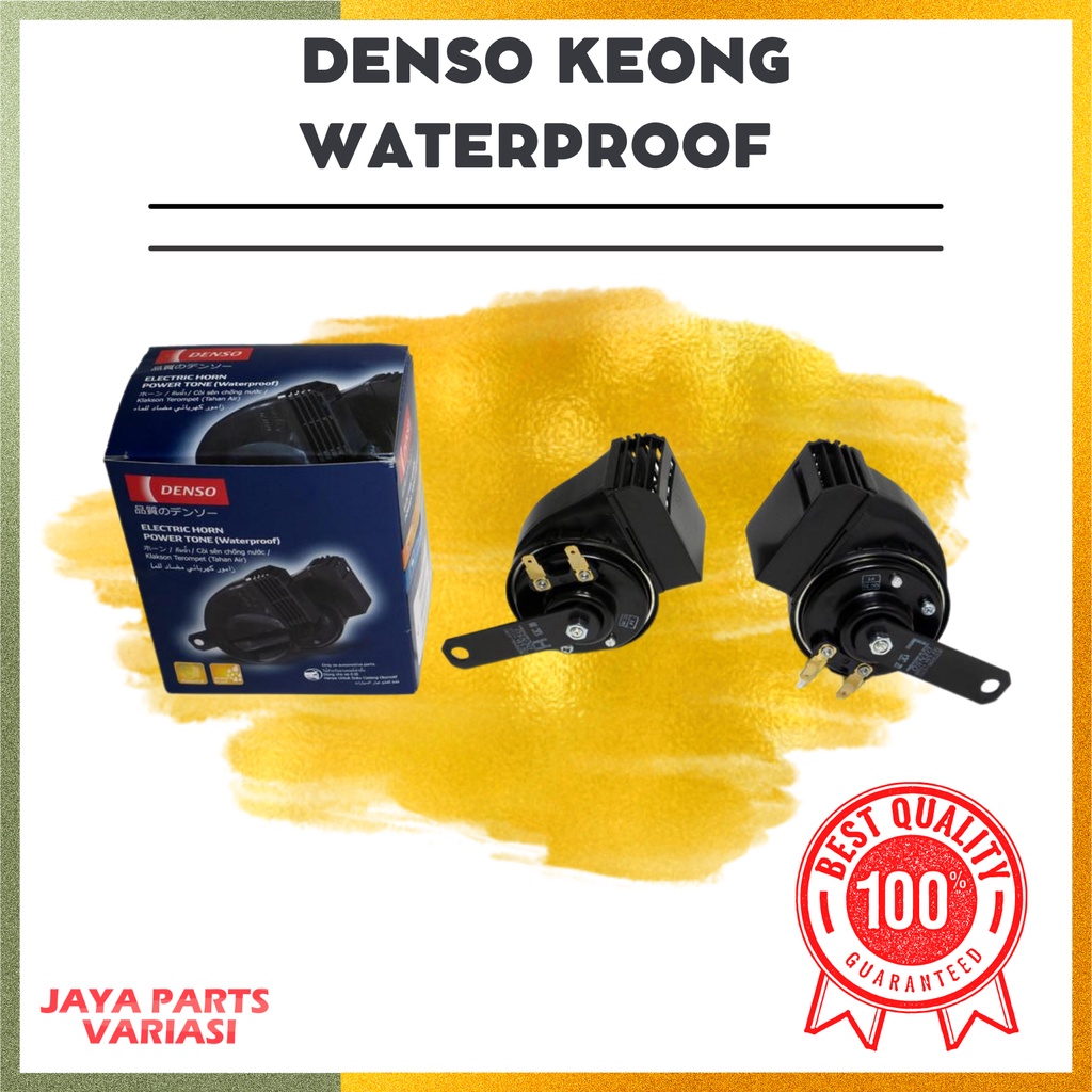 Klakson Bel Denso KEONG - Waterproof - Anti Air - Semua Motor Mobil