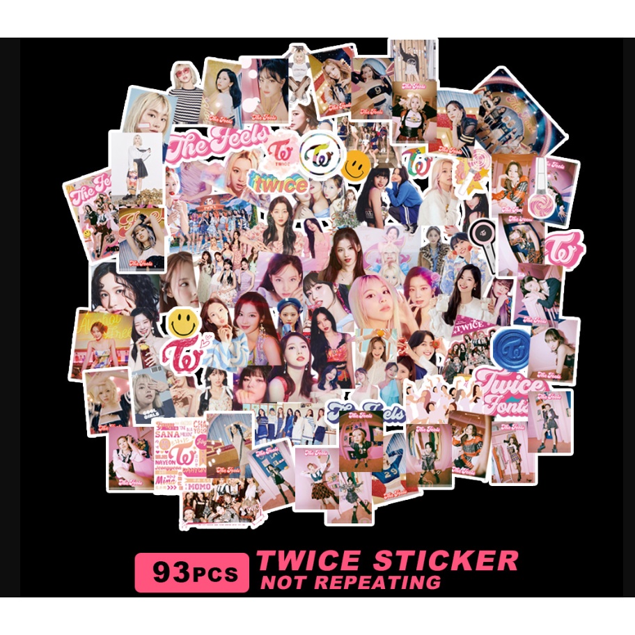 Stiker Foto Idol Twice Ins Anti Air