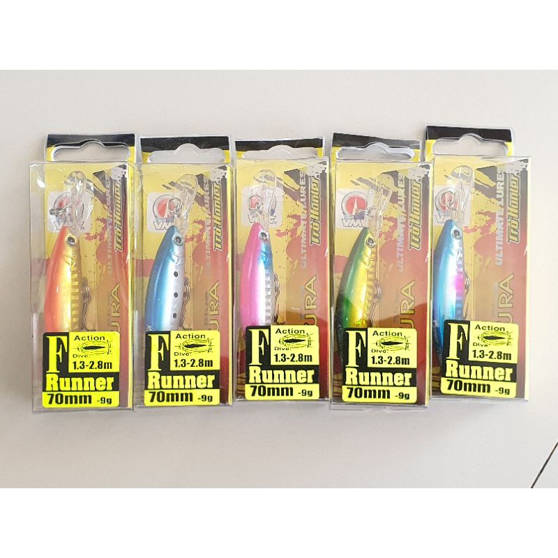 Umpan PRO HUNTER RUNNER 70mm 9g