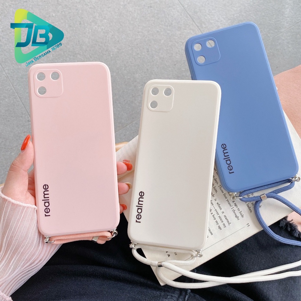 SOFTCASE SLINGCASE ORIGINAL SILIKON PELINDUNG KAMERA REALME C11 C12 C15 NARZO 20 30A 50A PRO C20 C21 C25 C21Y C25Y JB4896