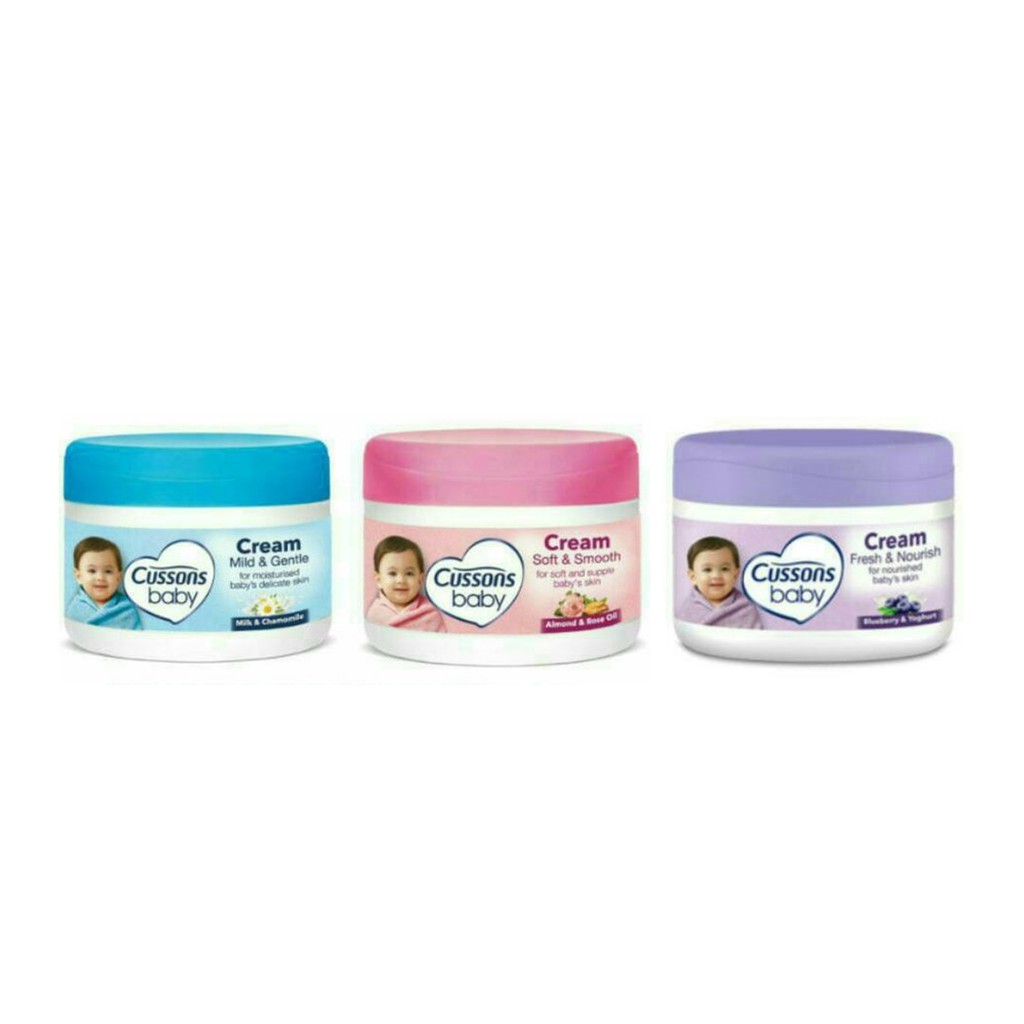 Cussons Baby Cream Pink / Ungu / Biru 50gr / 100gr