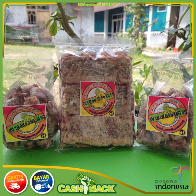 

SALE PISANG/SALE GULUNG/SALE LIDAH OLEH OLEH WONOSOBO