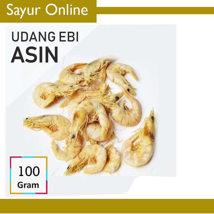 

[SayurOnline] UDANG EBI ASIN [100g]