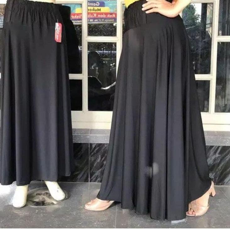 {Mul31au22ᴶ} Rok Full Payung Bahan Jersey premium Adem,Jatuh,tebal dan Halus nyaman di pake / rok je