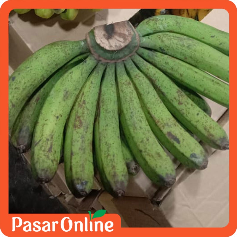 

Pisang Barangan Hijau - Per sisir