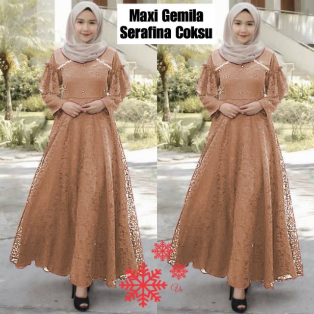 XC - Maxi Gemila / Maxi Wanita / Maxi Brukat / Maxi Kekinian / Best Seller