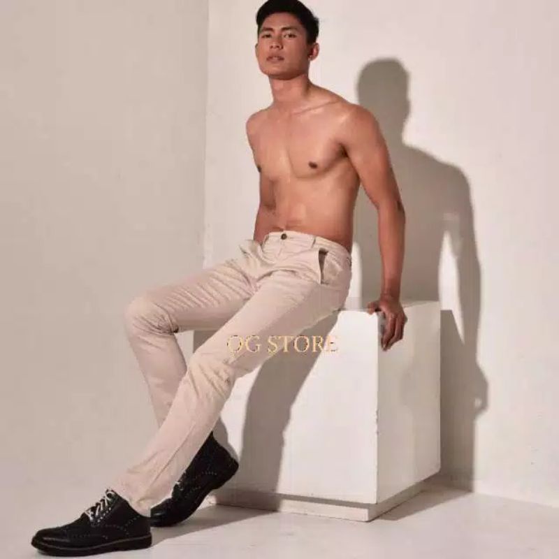 [TERLARIS] CELANA PANJANG PRIA UKURAN 27-38 PREMIUM QUALITY CHINOS SLIMFIT