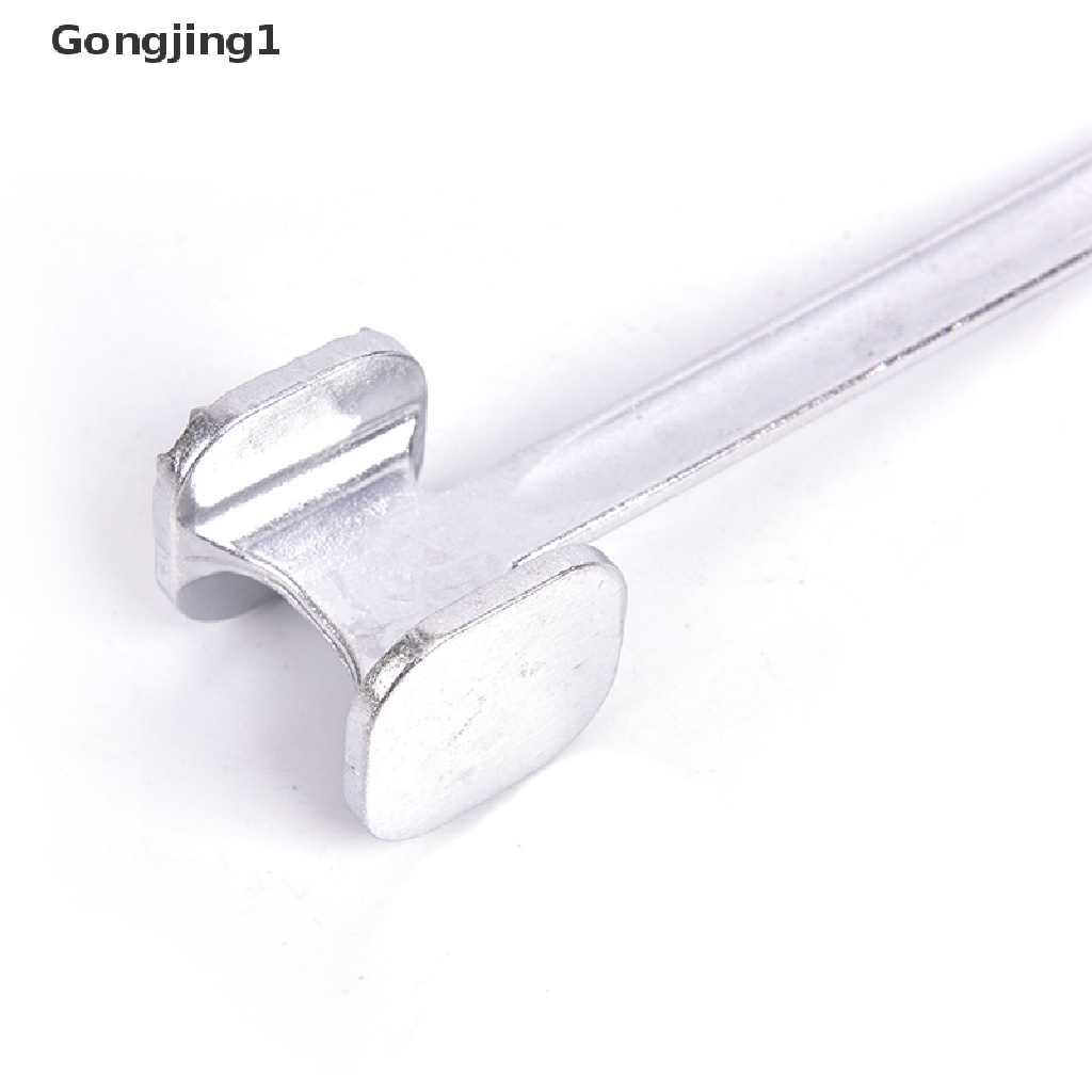 Gongjing1 1pc Palu Pelunak Daging Steak Bahan Stainless Steel