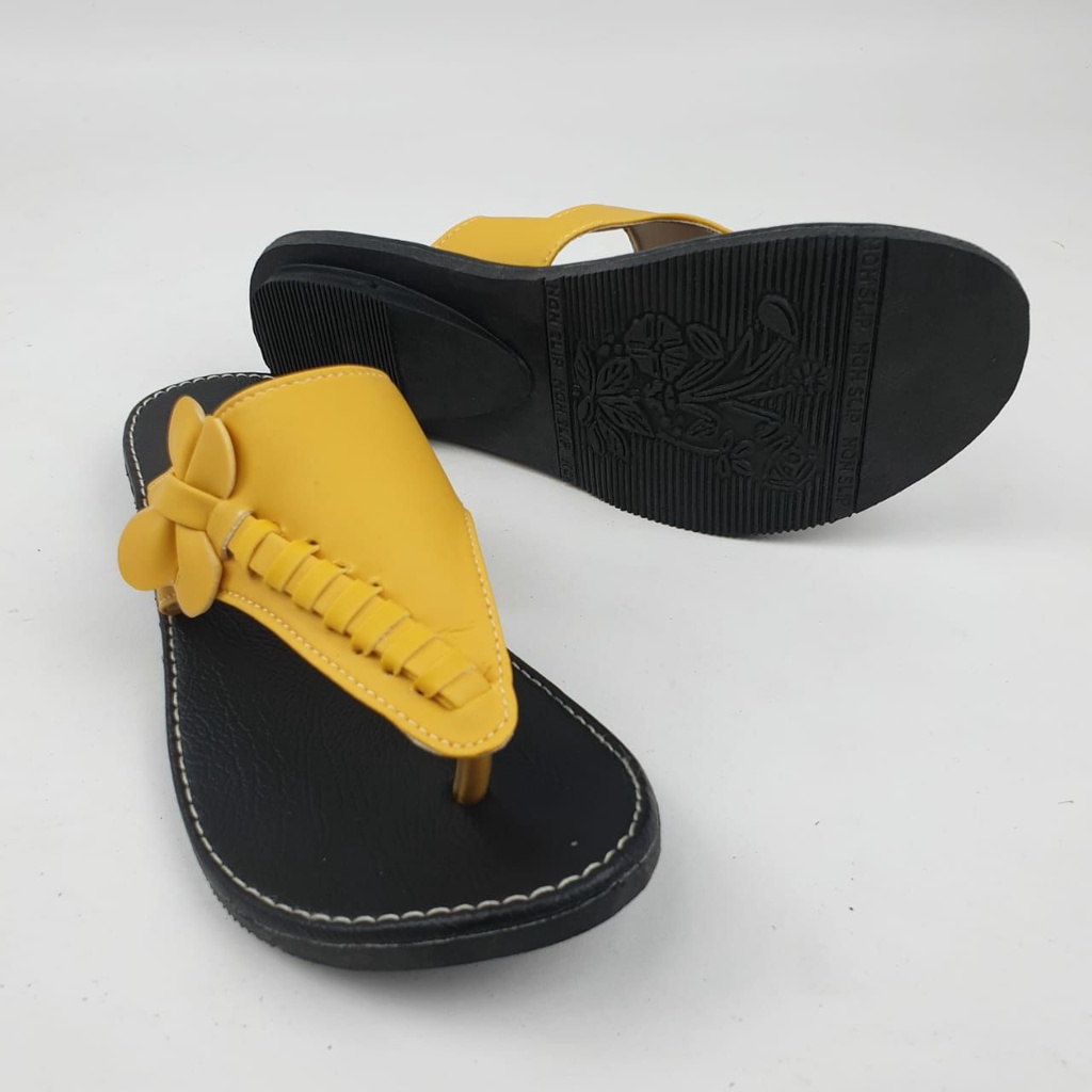 sandal kulit cowok pria kekinian casual sedal pria cowo