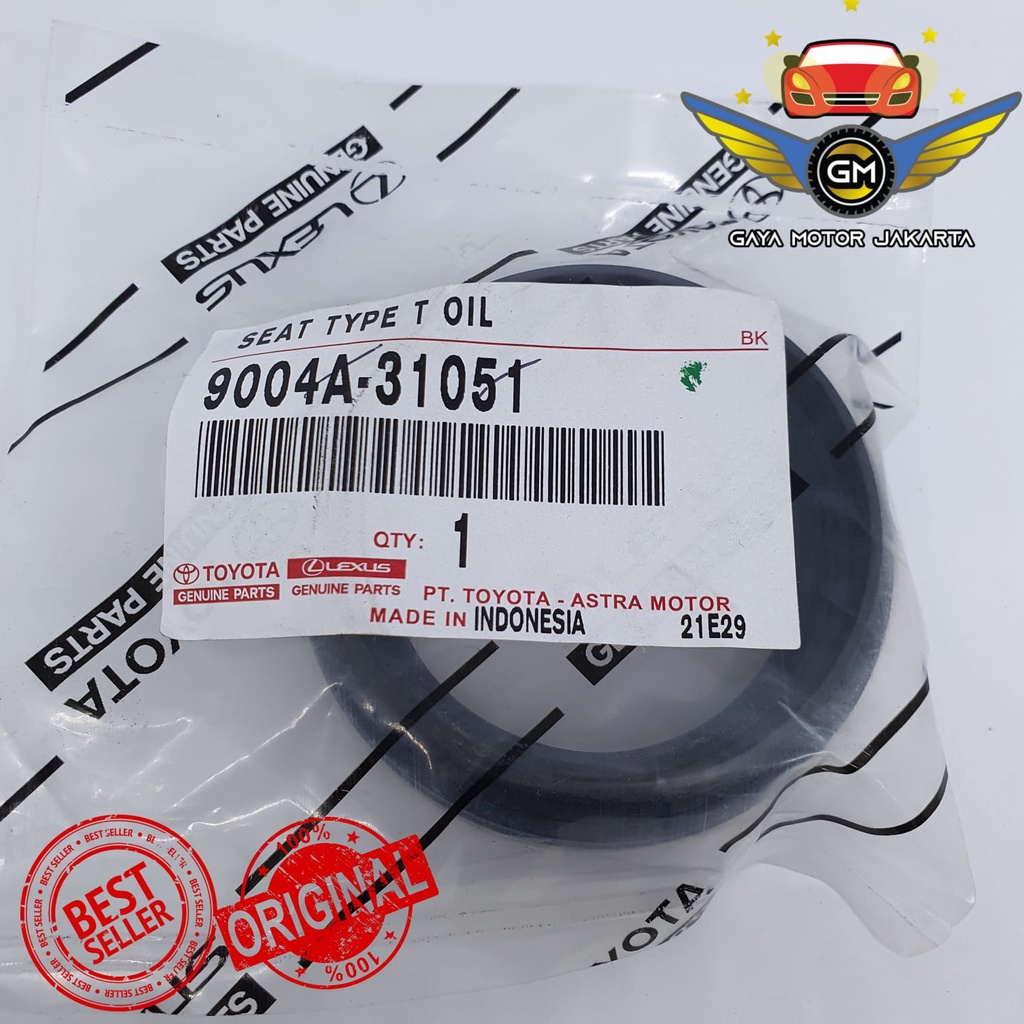 Oil Seal-Seal Oli As Roda Kanan Agya-Ayla 9004A-31051