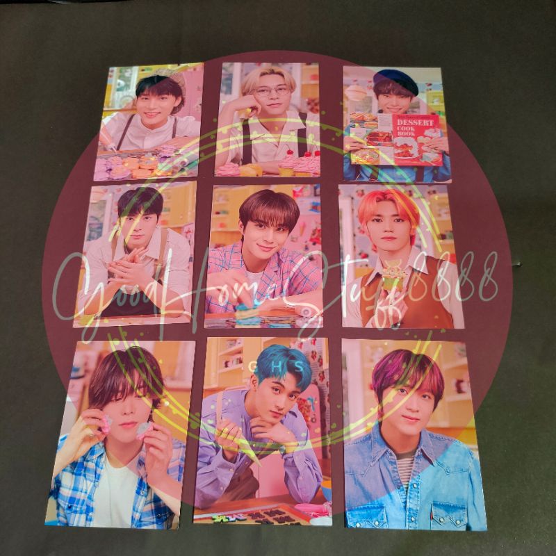NCT 127 Baker House MD Merchandise Photocard PC Tincase Sharing Taeyong Jaehyun Johnny Yuta Mark Hae